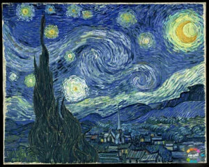 شب بر ستاره از معروف‌ ترین آثار ون گوک